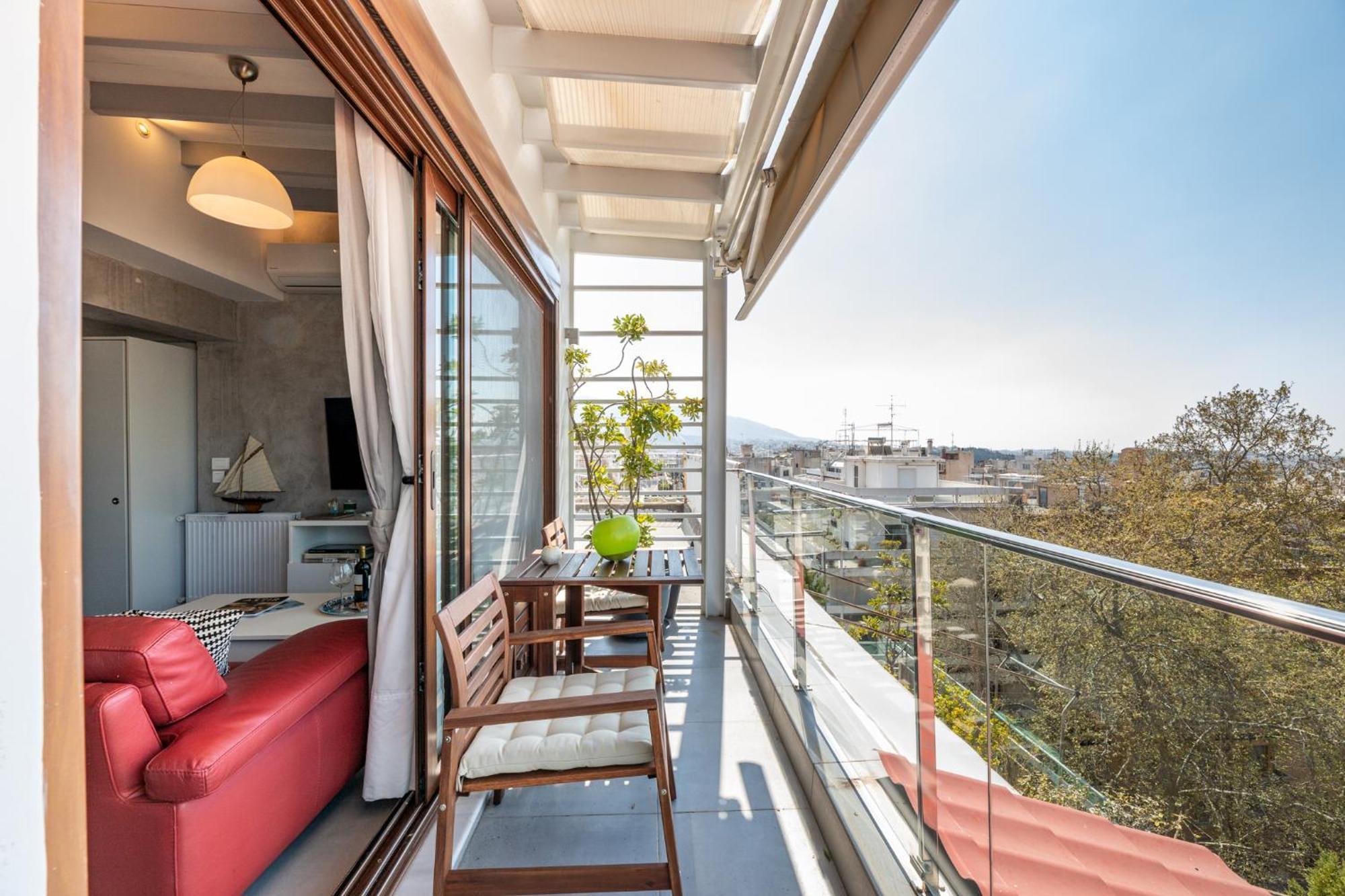 Top Kolonaki Studio+Terrace Stunning Acropolis Views 아테네 외부 사진