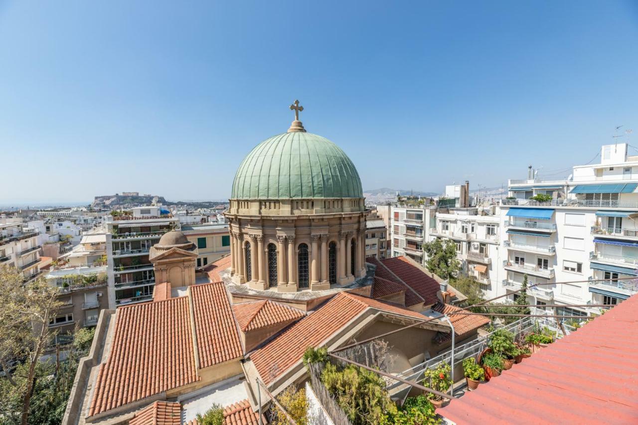 Top Kolonaki Studio+Terrace Stunning Acropolis Views 아테네 외부 사진
